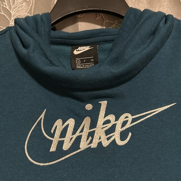 Nike Sweaters - Nike Women's Dark Teal Cowl Neck Sweater
